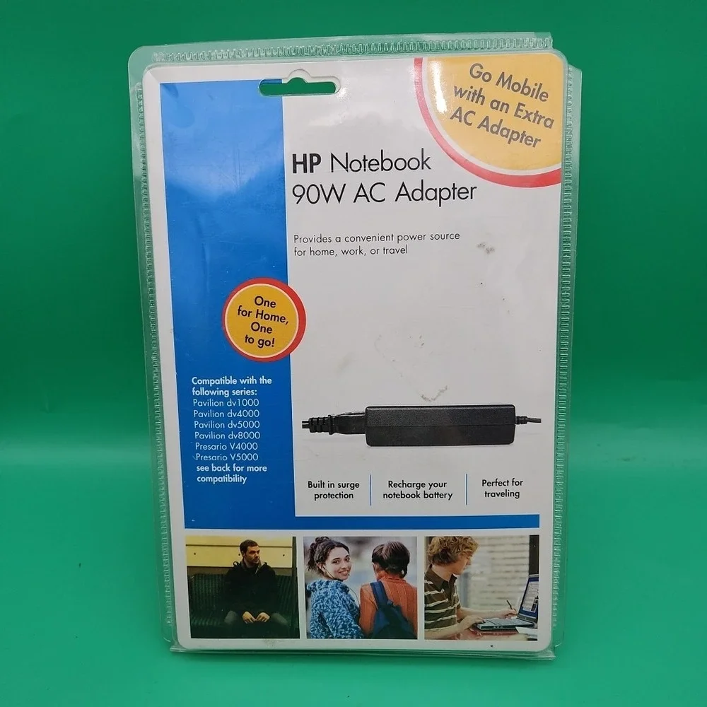 HP Notebook 90W AC Adapter EH642AA#ABA Brand New Sealed 2005